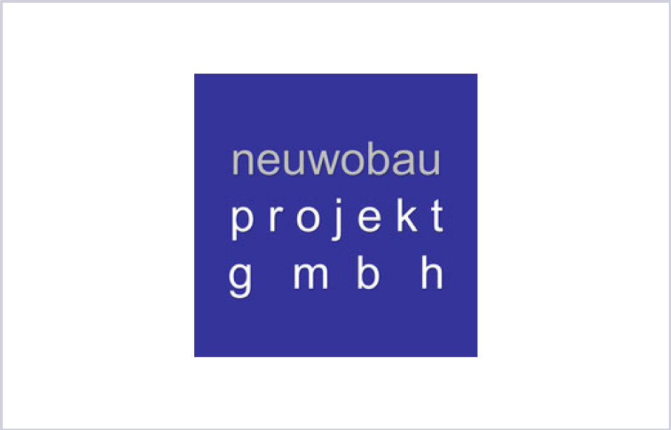 altes Logo Neuwobau Projekt Gmbh dunkelblau