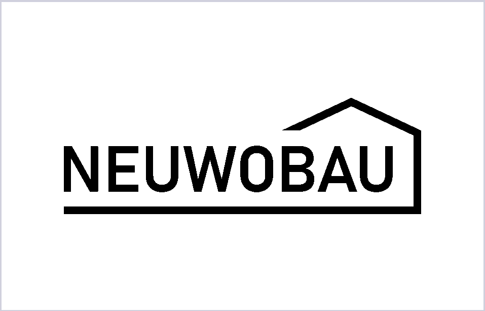 Neuwobau Logo in schwarz