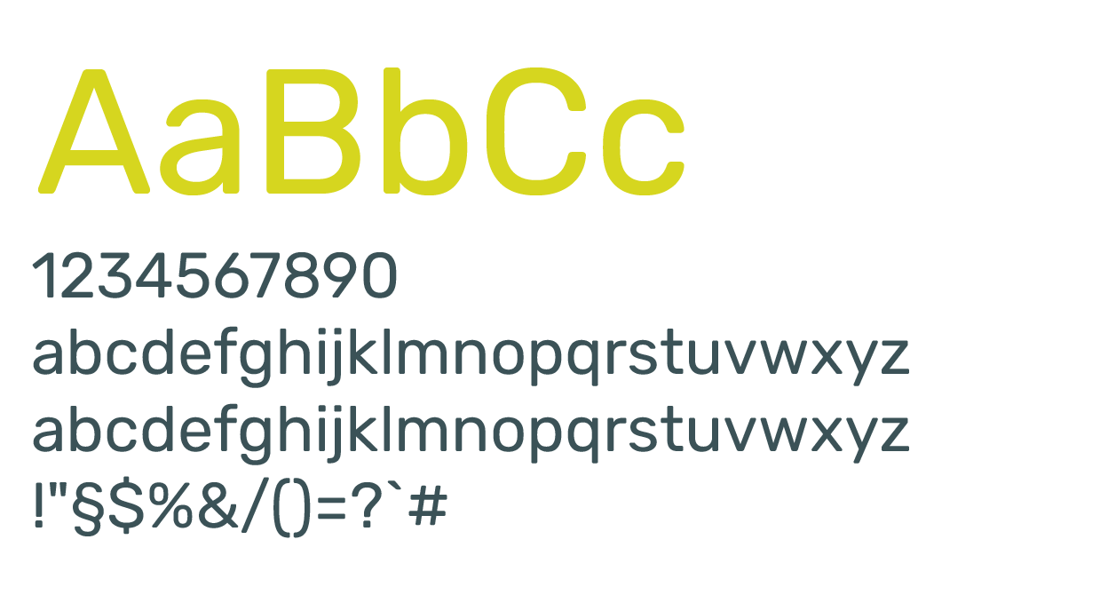Neuwobau Typografie Ausschnitt