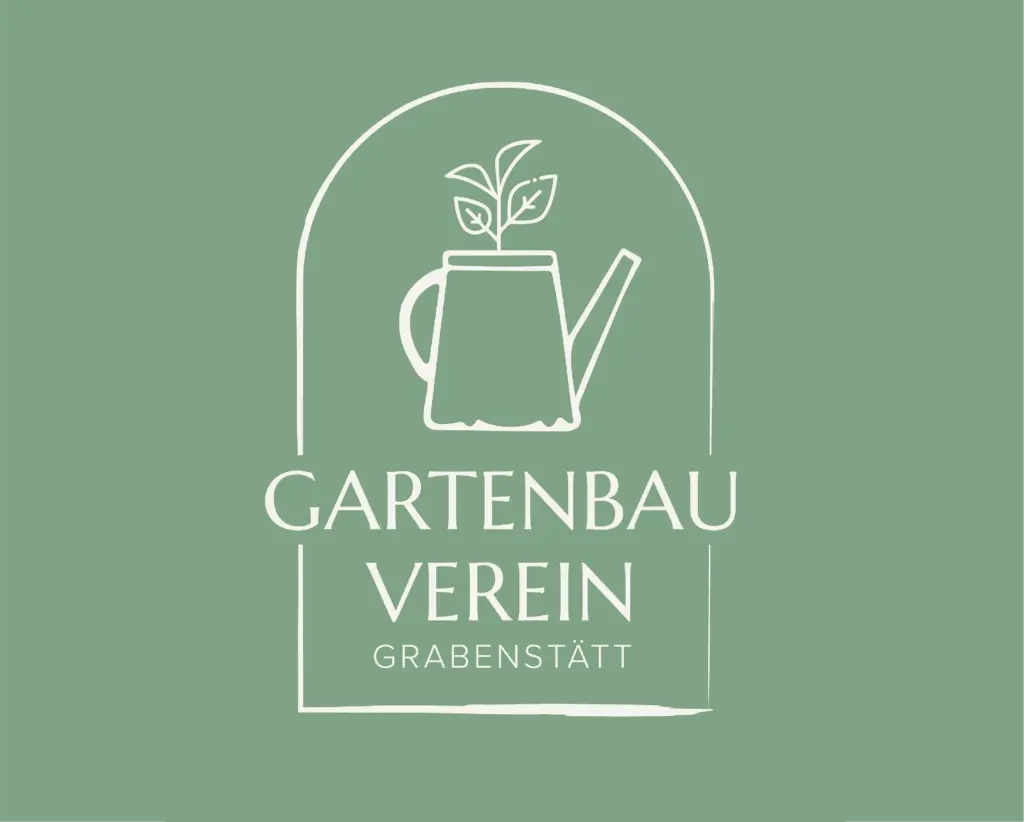 Logo Gartenbauverein Grabenstätt hellgruen weiß