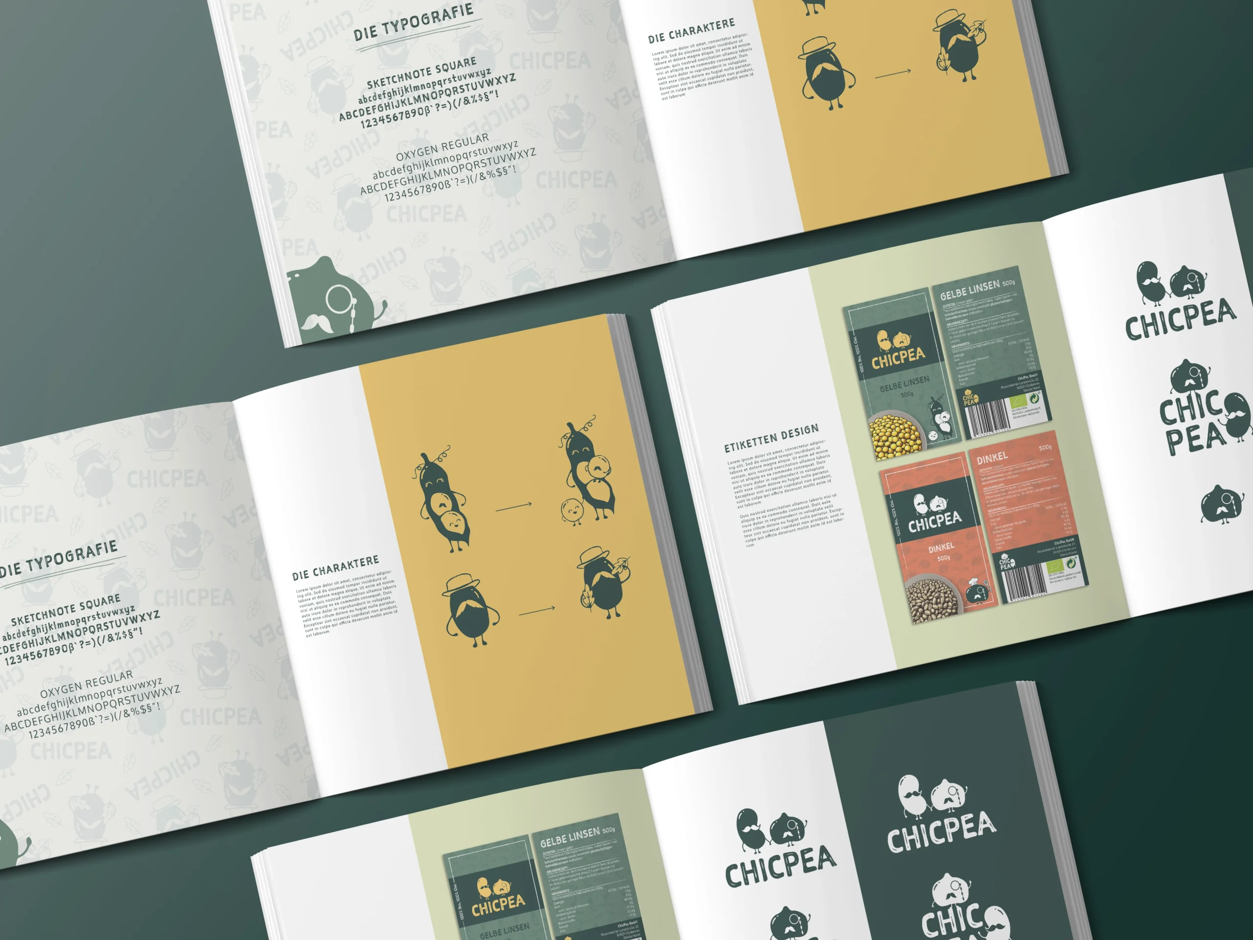 Styleguide ChicPea Brand Design Gestaltungsregeln