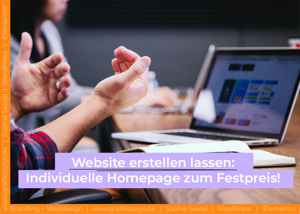 Mehr über den Artikel erfahren Website erstellen lassen: Individuelle Homepage zum Festpreis!